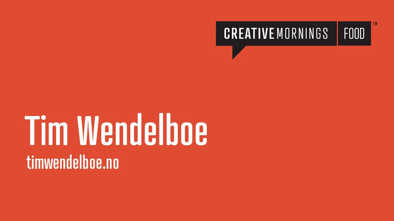 Kreatywne poranki w Oslo – Tim Wendelboe